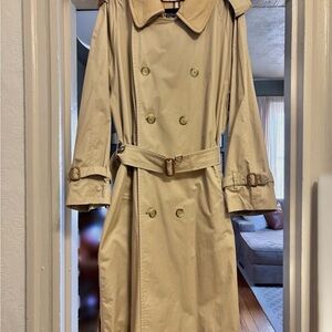 Burberry Beige and Red Check Pattern